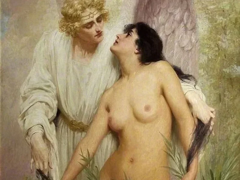 1857-Saint George Hare - L'amore dell'angelo